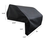 30-inch Windproof Vinyl Grill Cover for PGS T-Series Commercial Built-In Grill