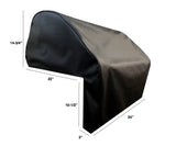 34-inch Windproof Vinyl Grill Cover for Whistler Built-In Grill