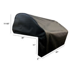 27-inch Windproof Vinyl Grill Cover for Fuego Built-In Grill