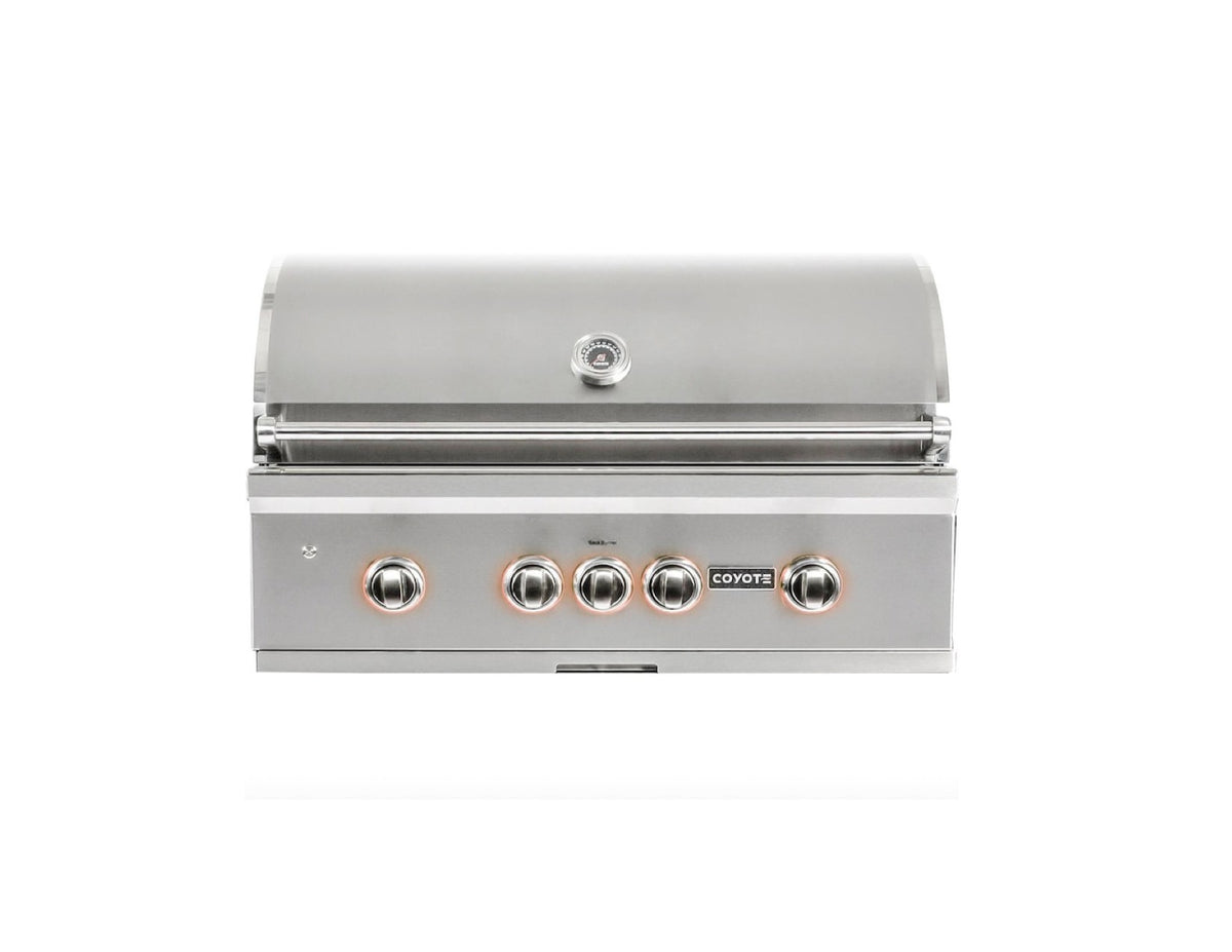 Copertura Antivento Per Barbecue 76,2 Cm – Fatta A Mano USA Per Coyote Refreshment Center