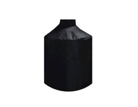 15-inch Windproof Vinyl Grill Cover for Big Green Egg Medium Cart Grill