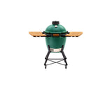 15-inch Windproof Vinyl Grill Cover for Big Green Egg Medium Cart Grill