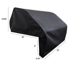 27" Heavy Duty Vinyl Cover Designed to fit DCS Built-In Grill-Free Shipping